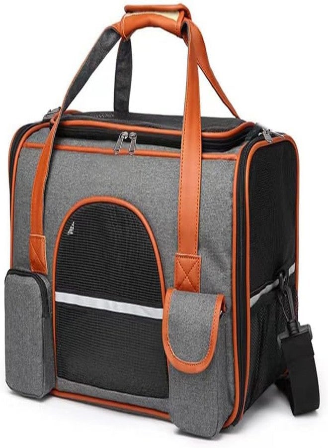 Dratal Cat Carrier for Dogs and Pets, Bags for Small Medium Cats, Dogs and Puppies 15lbs, Airline Approved Small Dog Bag, Soft Sided (DT-01) - Image 1